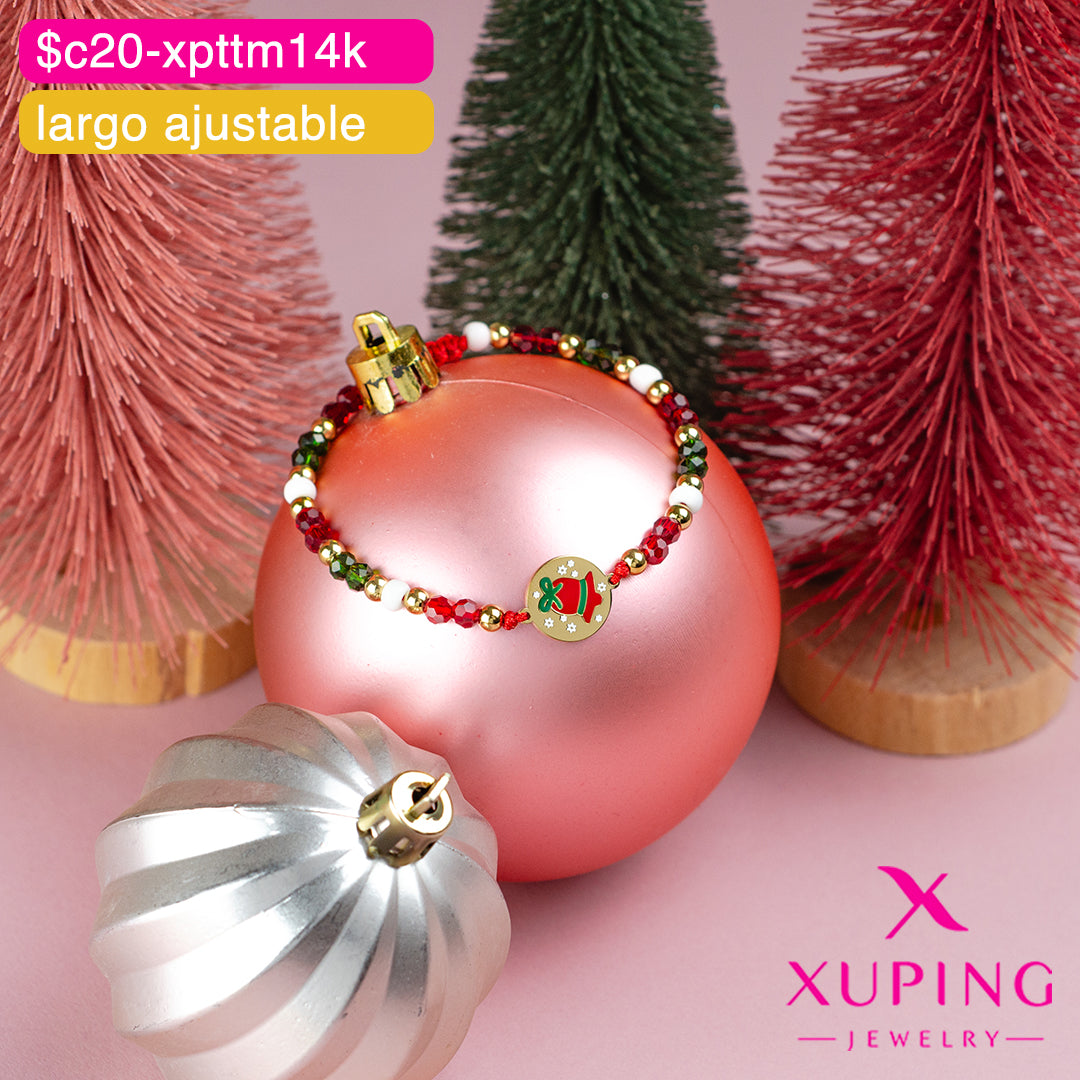 (XPH_00763) Pulsera ajustable de campana 14K