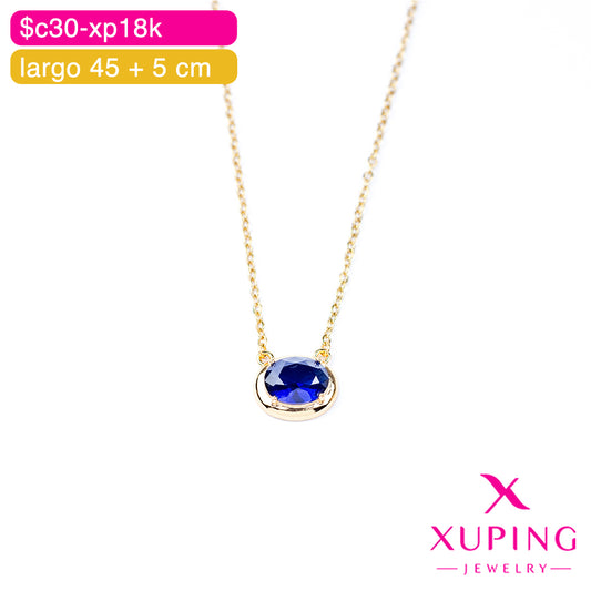 (XPE_00627) Gargantilla de óvalo 45 + 5 cm