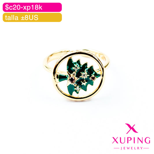 (XPA_01026) Anillo ajustable de árbol de Navidad 8 US