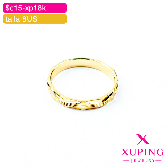 (XPA_01029) Anillo diamantado 8 US