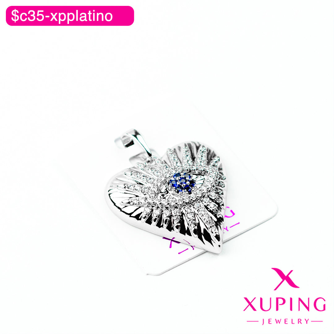 (XPF_00641) Dije de ojo turco en corazón