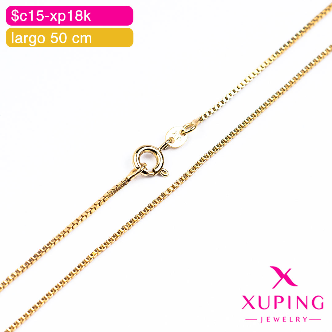 (XPE_00646) Cadena eslabón de caja 50 cm