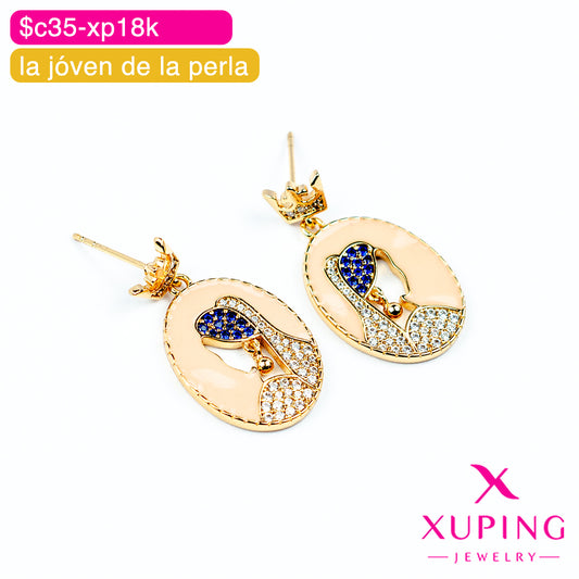 (XPB_03093) Aretes de La Jóven de la Perla