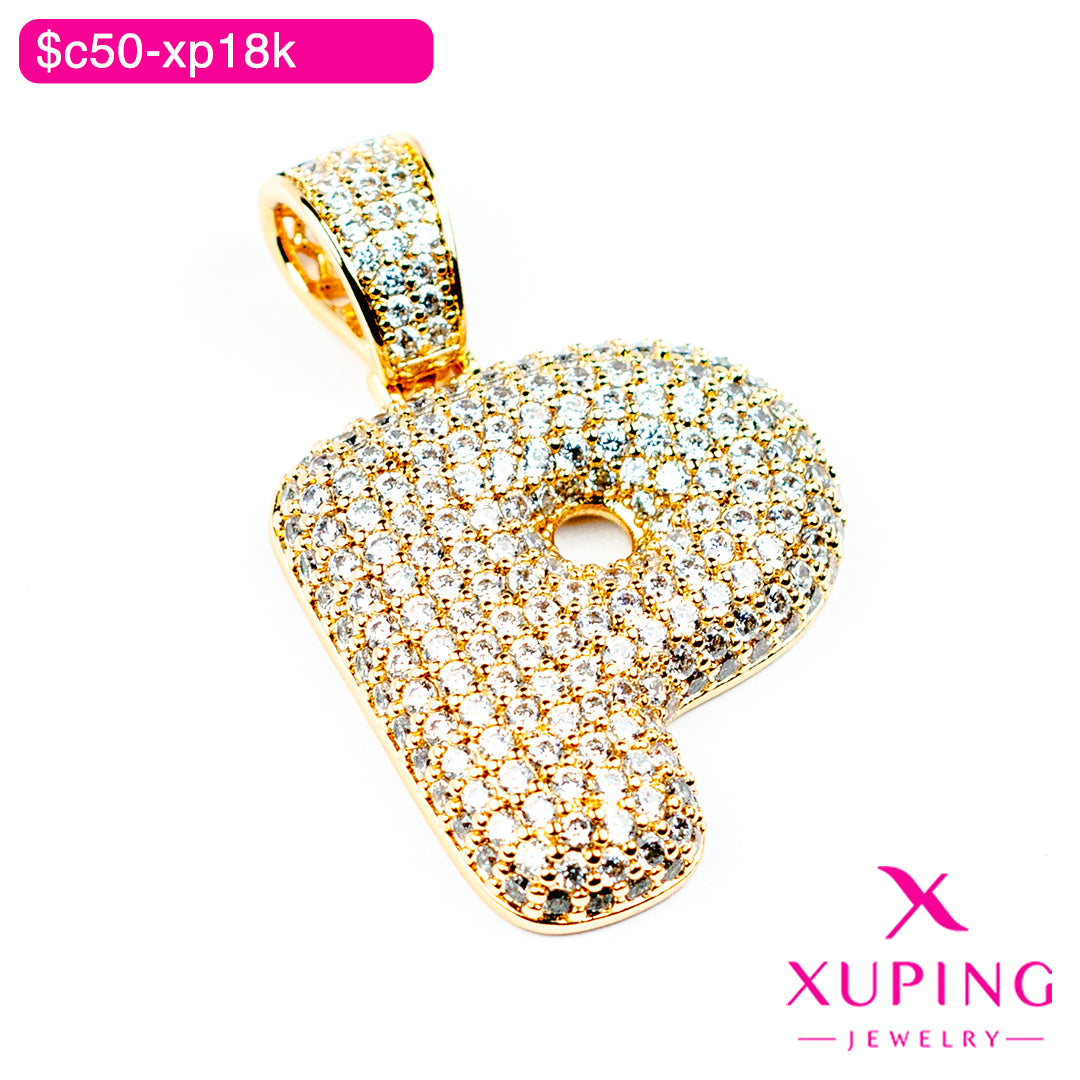 (XPF_00671) Dije chunky de la letra "P"