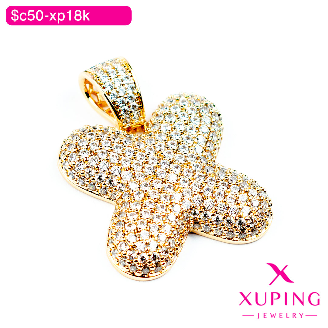 (XPF_00674) Dije chunky de la letra "X"