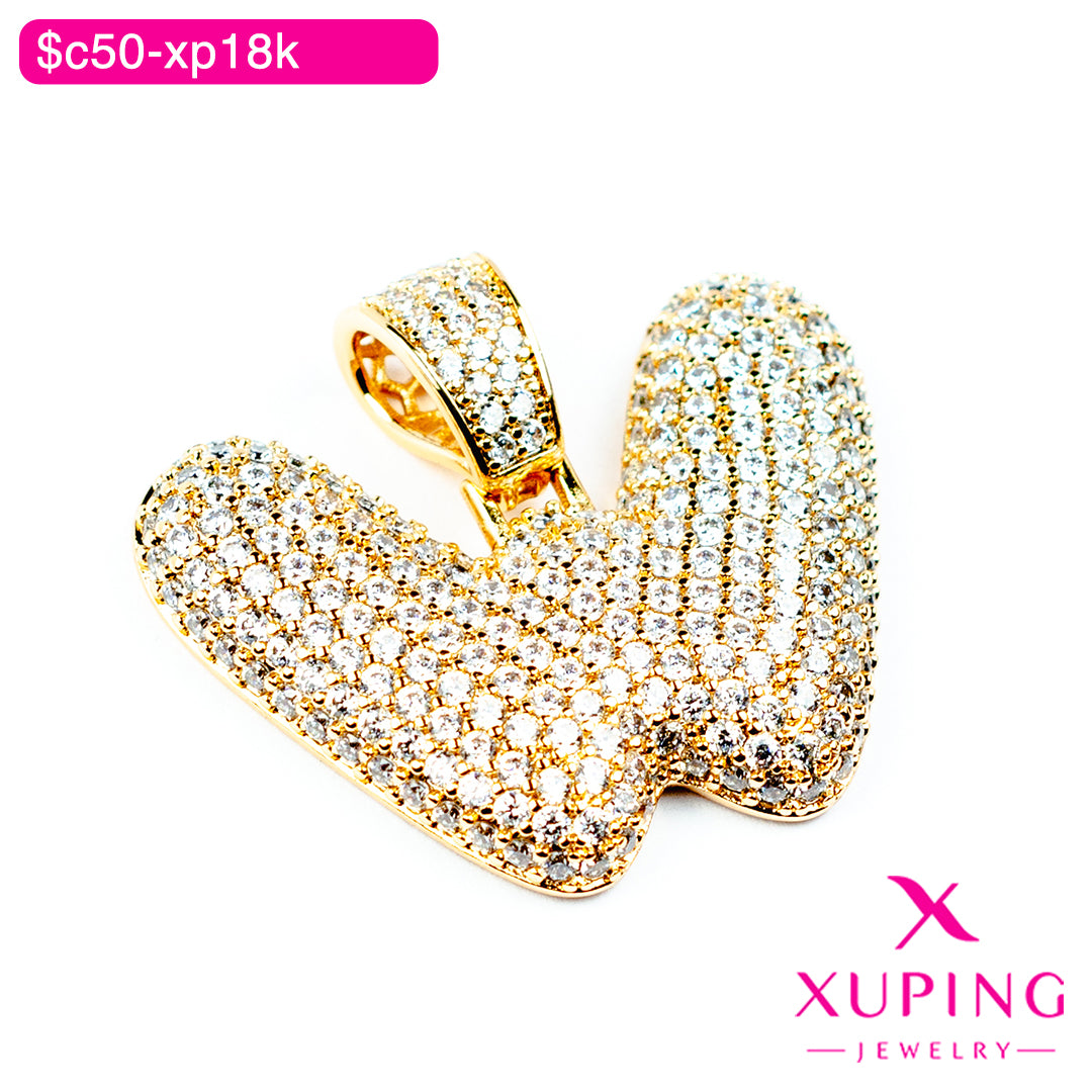 (XPF_00678) Dije chunky de la letra "W"