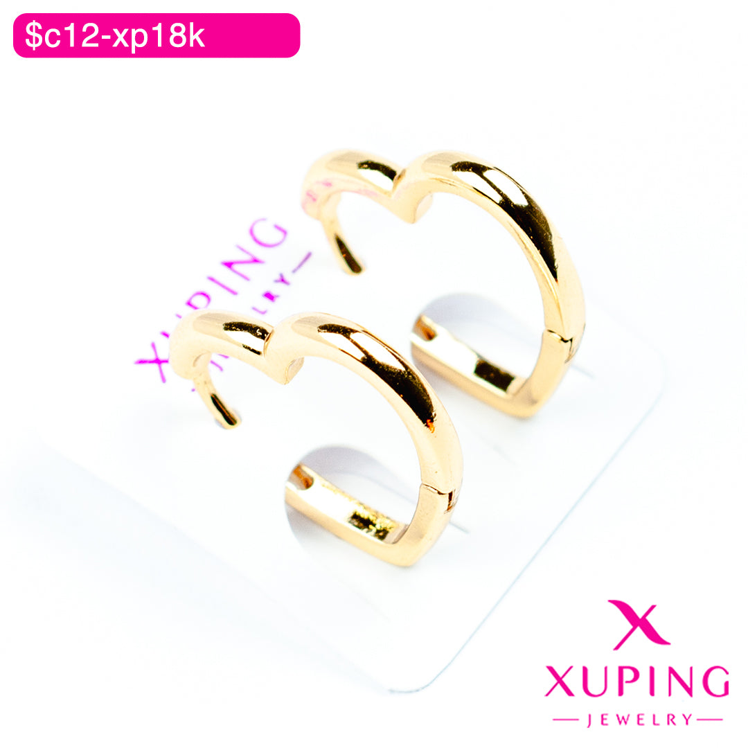 (XPB_03128) Aretes con forma de corazón
