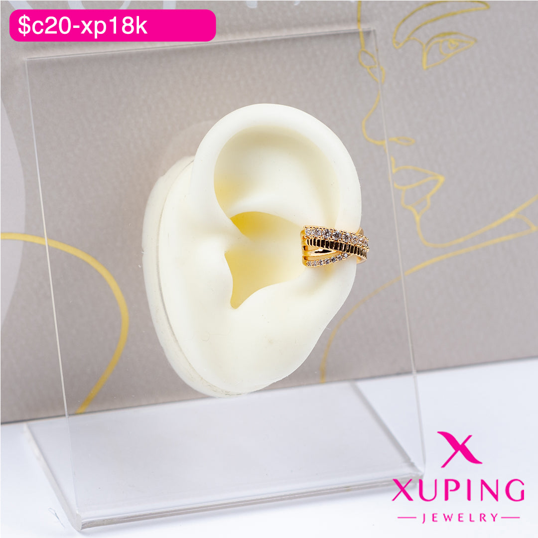 (XPB_03188) Ear cuff entrelazado