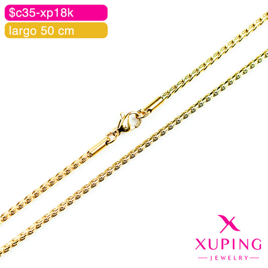 (XPE_00654) Cadena eslabón de avena 50 cm