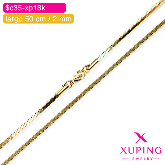 (XPE_00661) Cadena 50 cm / 2 mm