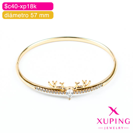 (XPH_00854) Brazalete de venado Ø 57 mm