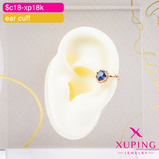 (XPB_03317) Ear cuff de zirconia circular