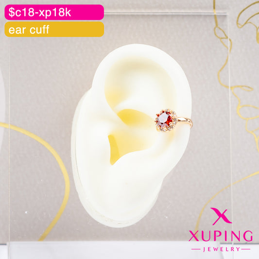 (XPB_03318) Ear cuff de zirconia circular