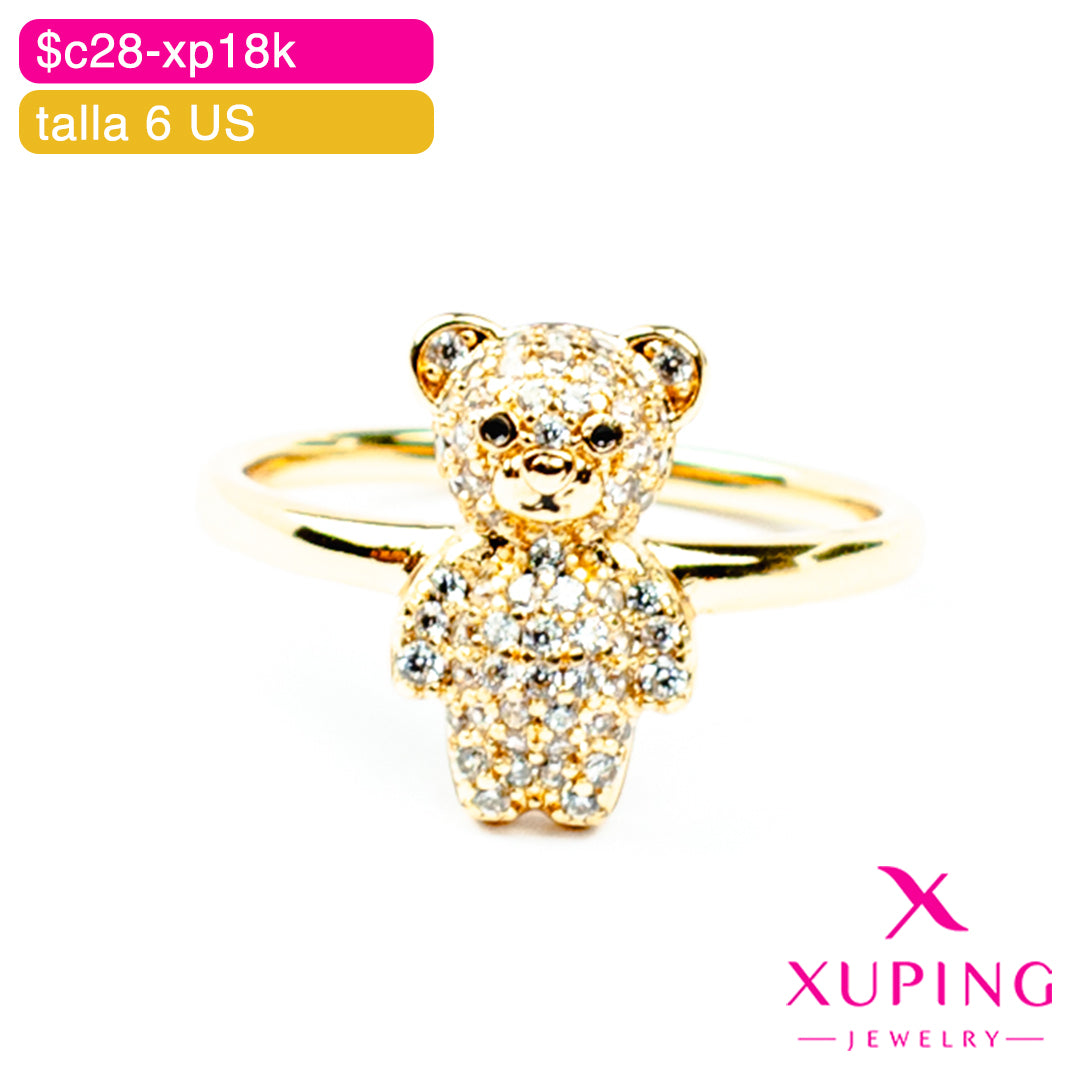 (XPA_01128) Anillo de oso 6 US