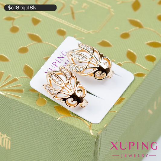Aretes de tulipán