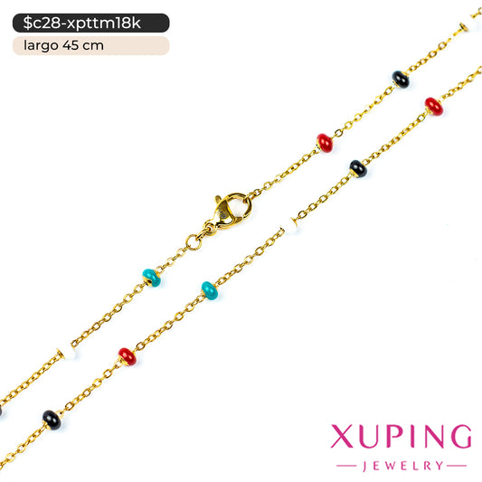Cadena con bolitas | 45 cm