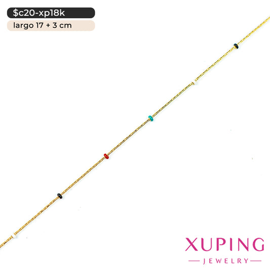 Pulsera de bolitas | 17 cm