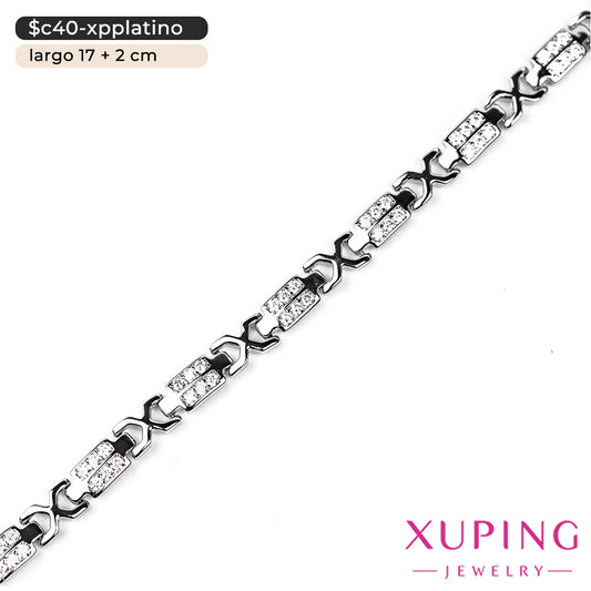 Pulsera X | 17 cm