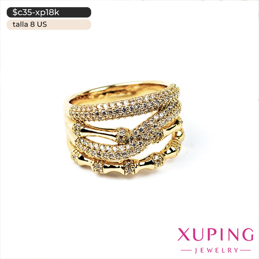 Anillo cuádruple | 8 US