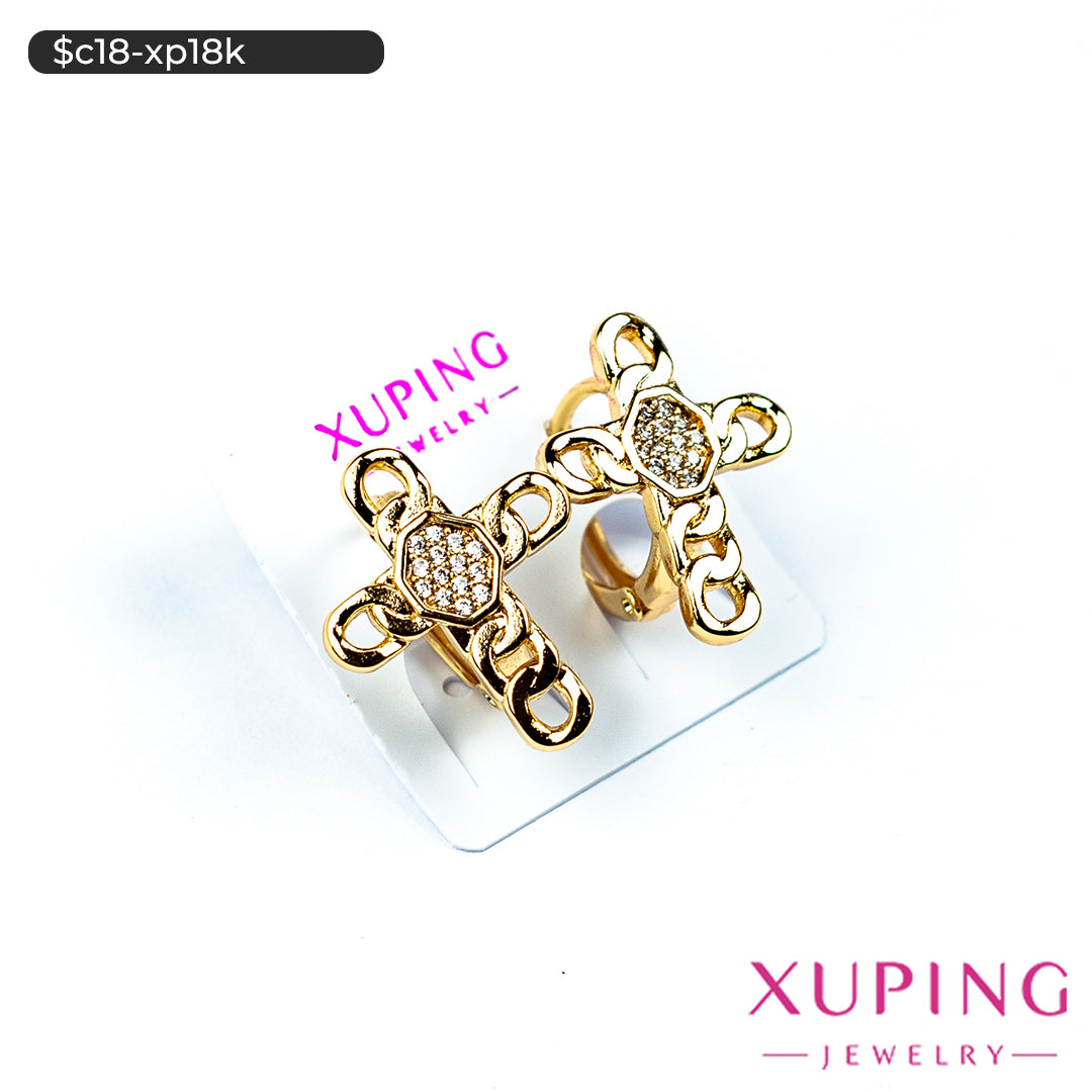 Aretes de cruz