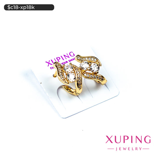 Aretes de diseño orgánico