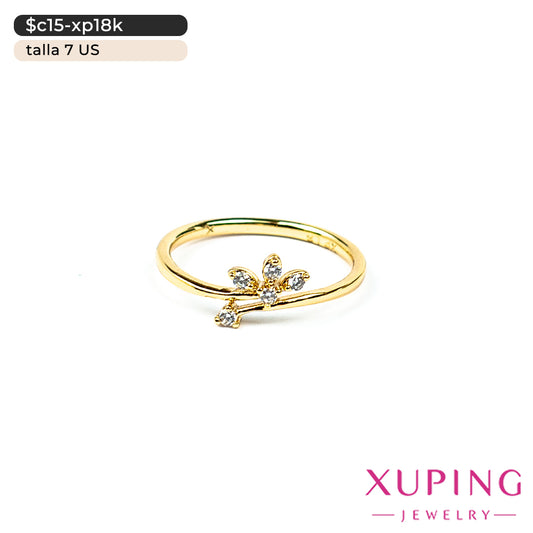Anillo de hojitas | 7 US