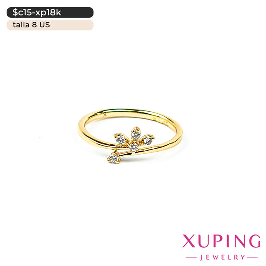 Anillo de hojitas | 8 US