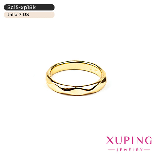 Anillo de matrimonio facetado | 7 US