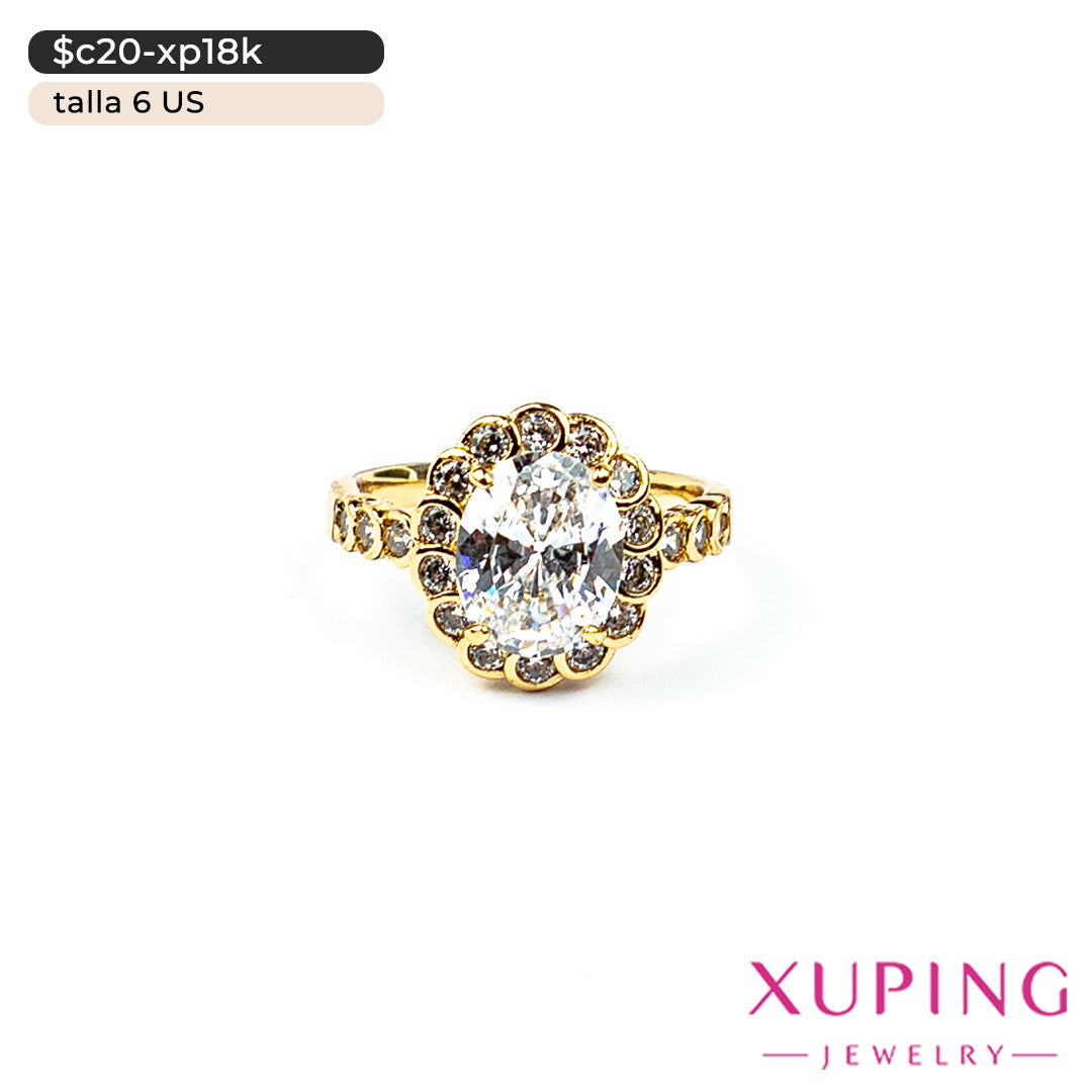 Anillo de óvalo | 6 US
