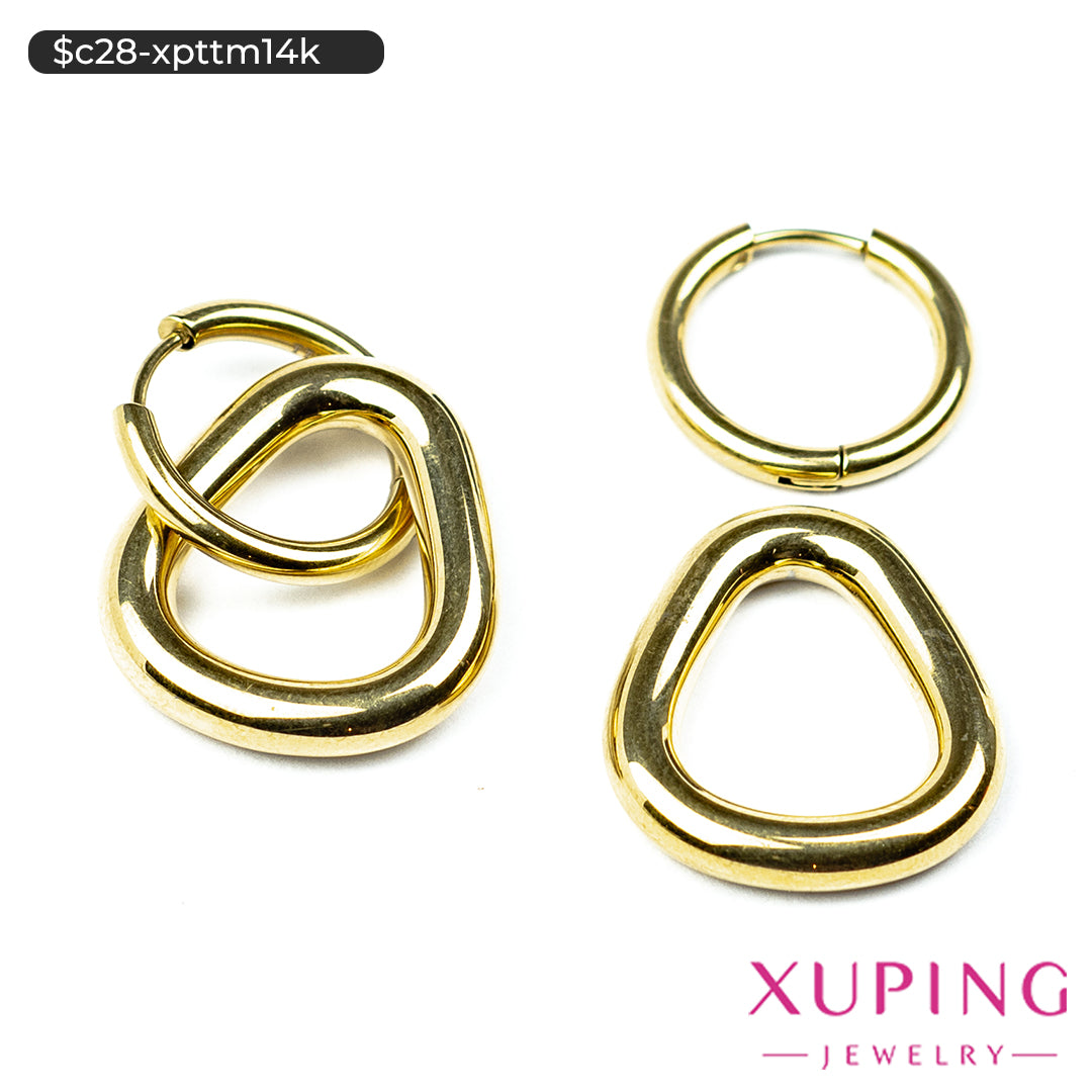 Aretes en 14K