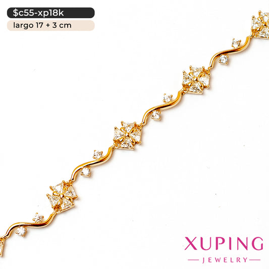 Pulsera de flores | 17 cm