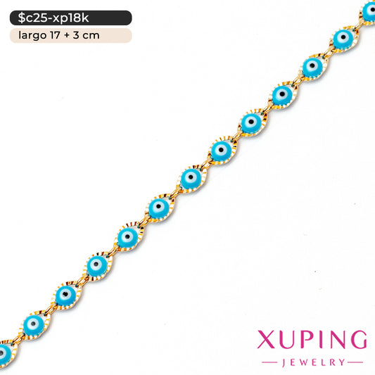 Pulsera de ojo turco | 17 cm