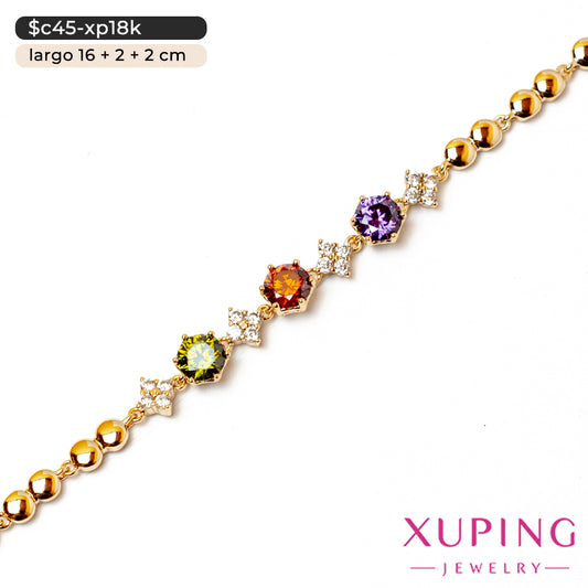 Pulsera de rombos | 16 cm