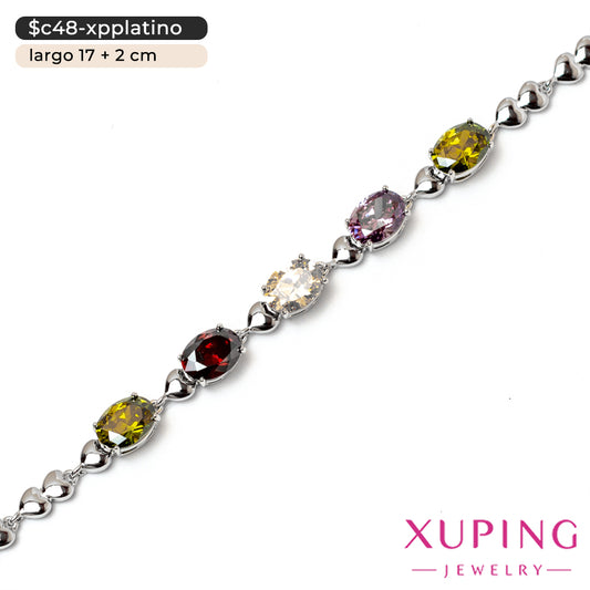 Pulsera de óvalos | 17 cm