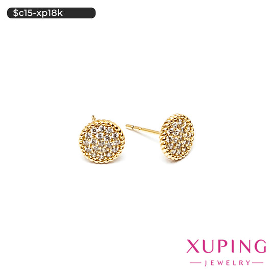 Aretes pegados de círculo