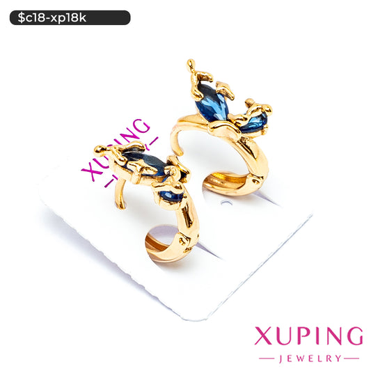 Aretes de mariposa