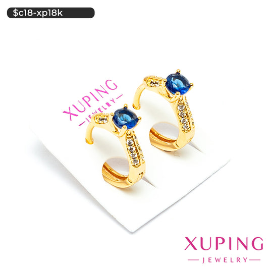 Aretes con zirconia