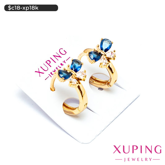 Aretes de mariposa