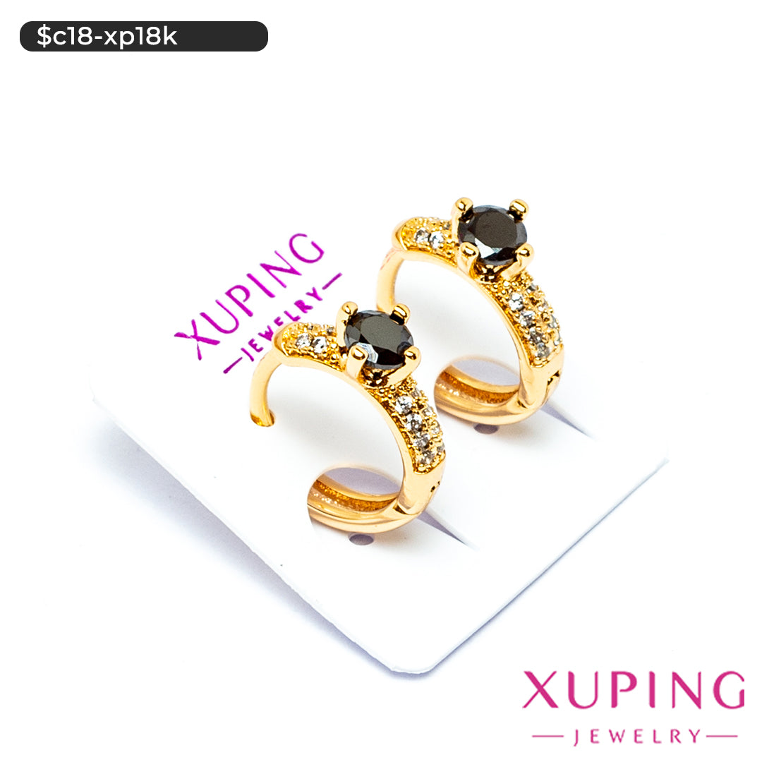 Aretes con zirconia