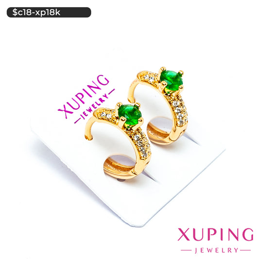 Aretes con zirconia