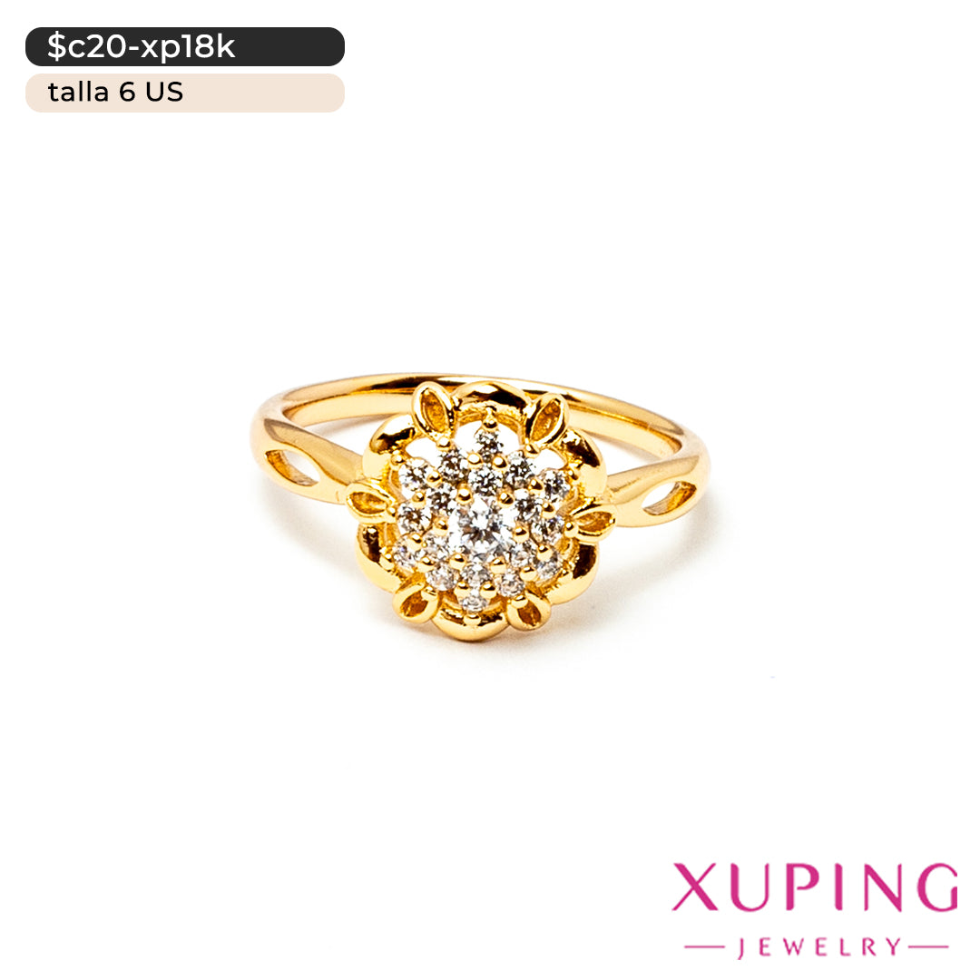Anillo de flor | 6 US