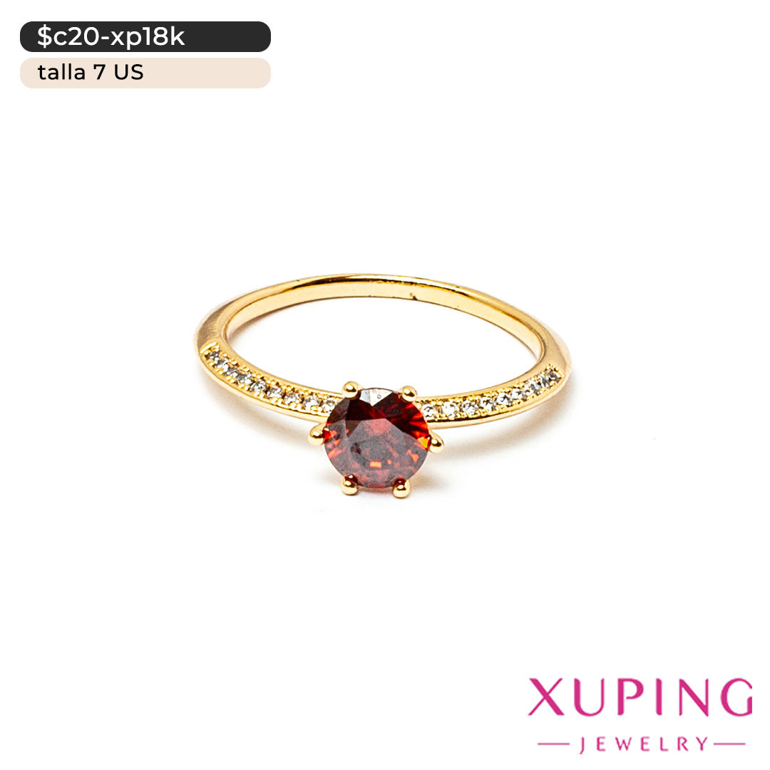 Anillo con zirconia | 7 US