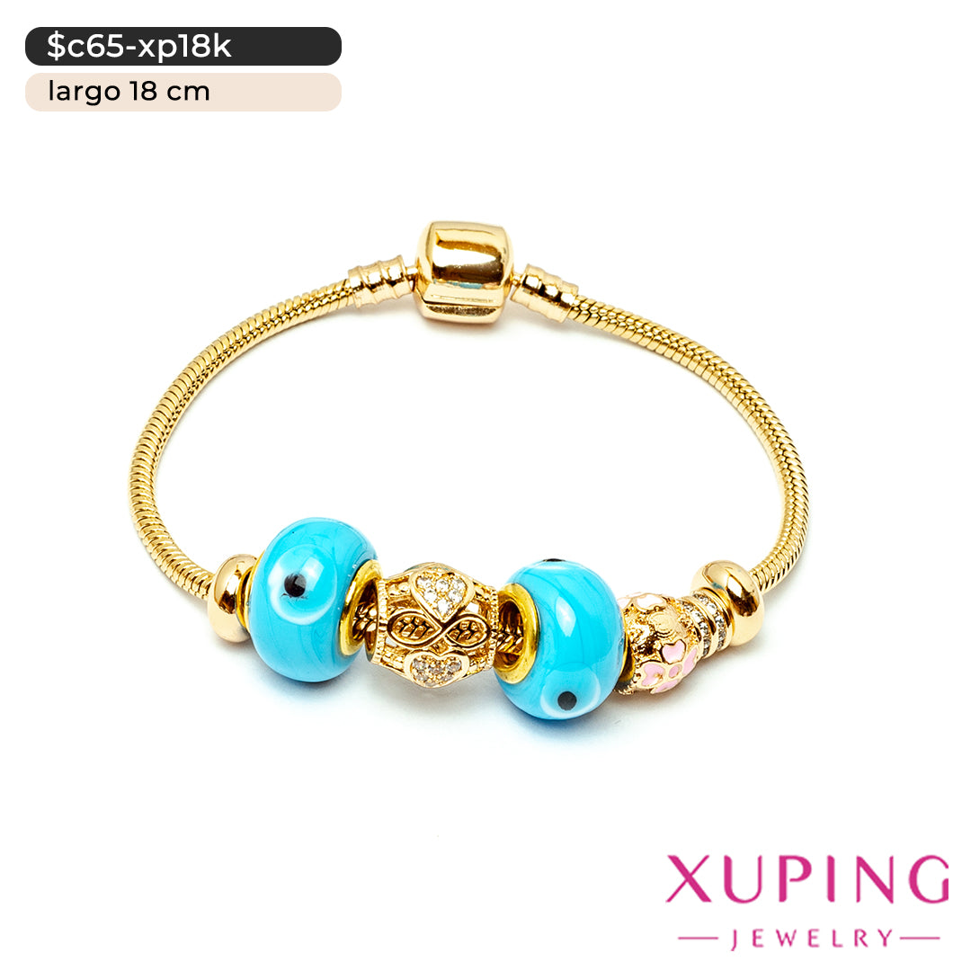 Pulsera con charms | 18 cm