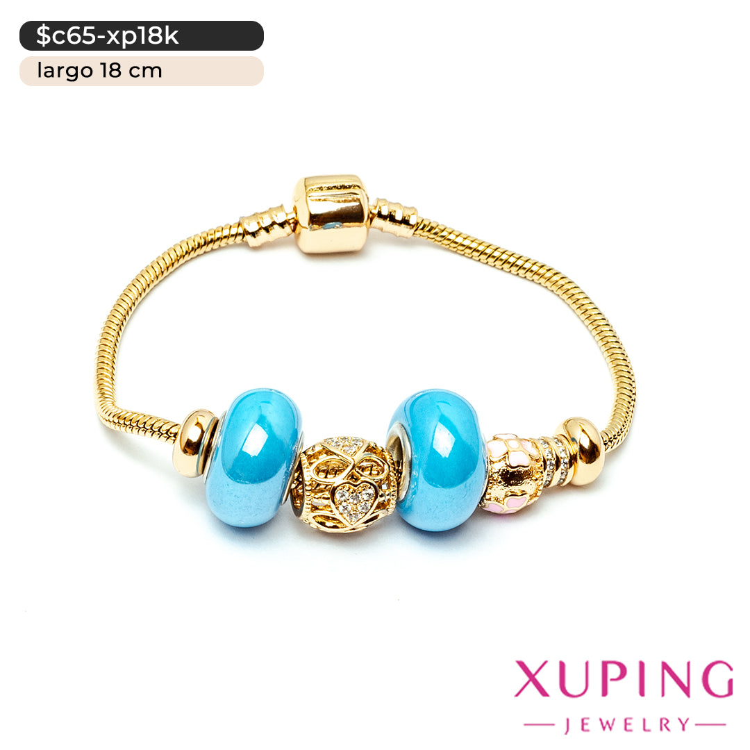 Pulsera con charms | 18 cm