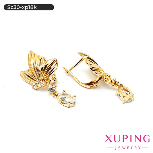 Aretes de mariposa