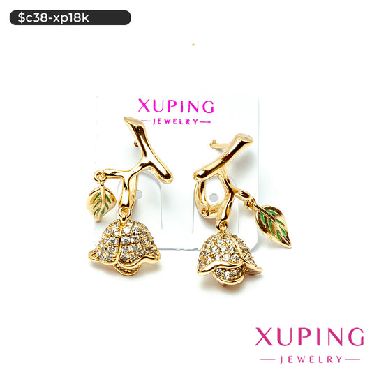 Aretes de rosa