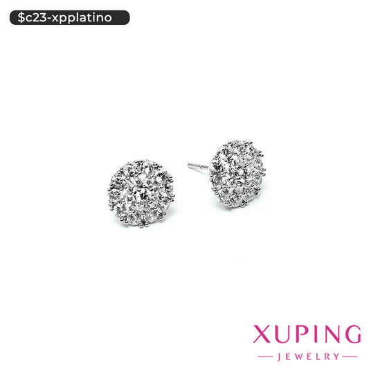 Aretes pegados de círculo