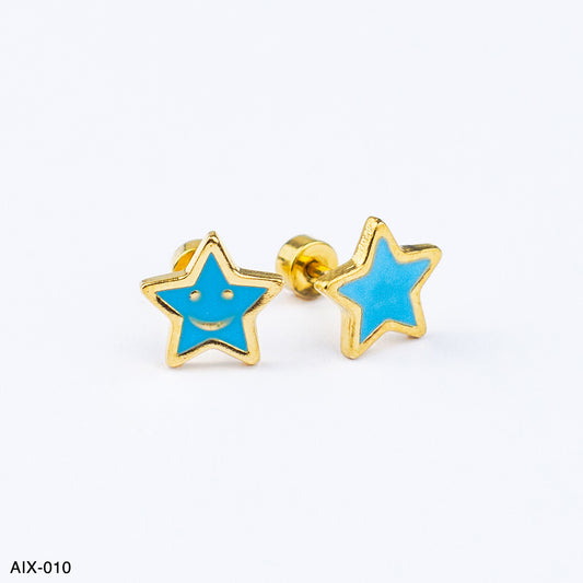 (AIB_00063) Aretes pegados de estrella