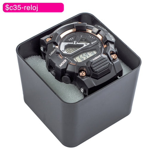 (BZR_00176) Reloj digital triángulo