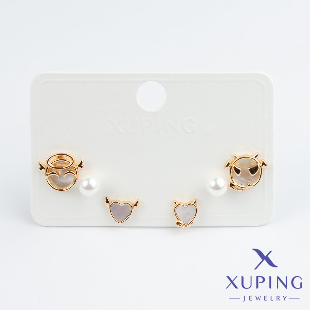 (XPB_01526) Aretes de ángel y diablo